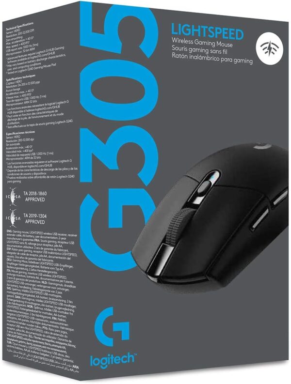 Logitech G305 LIGHTSPEED Wireless Gaming Mouse - Image 4