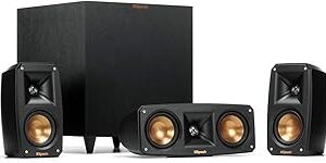 Klipsch Black Reference Theater Pack 5.1 Surround Sound System