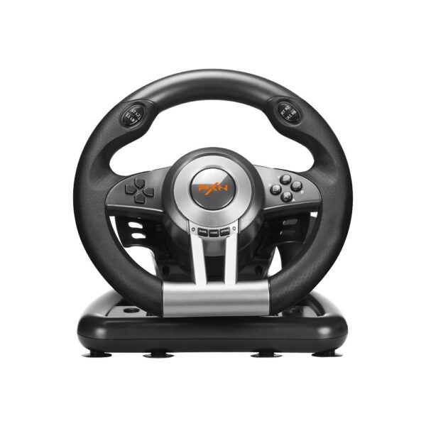 PXN PC Racing Wheel, V3II 180 Degree Universal Usb Car Sim Race Steering Wheel with Pedals - Image 3