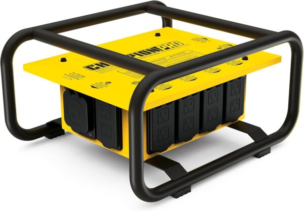 Champion Power Equipment Pro Grade OSHA Compliant Power Distribution Box